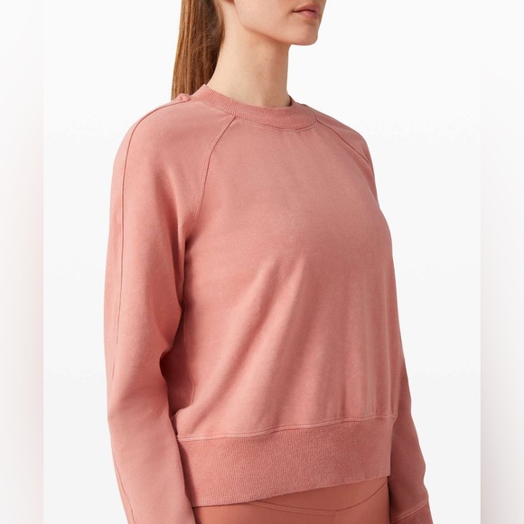 Lululemon Ready to Roll Crew *Dye Acid Rubber Dye Rustic Coral size 10-12? - Picture 2 of 9